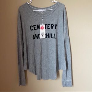 NWT Wildfox Cemetery and Chill thermal size Medium